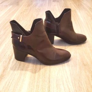 Two-tone Zara Ankle Boots